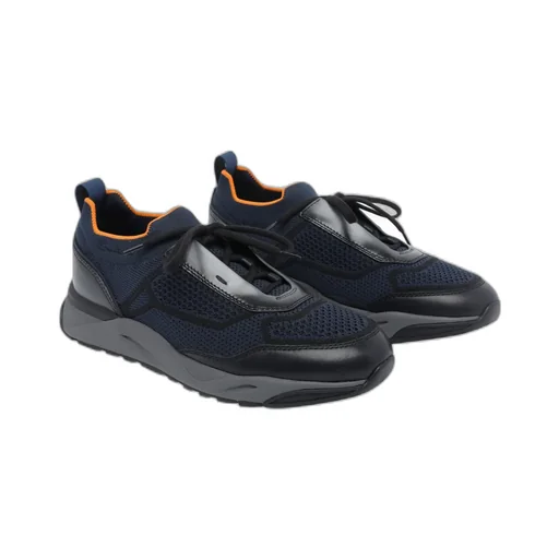 Round Toe Lace-Up Sneakers