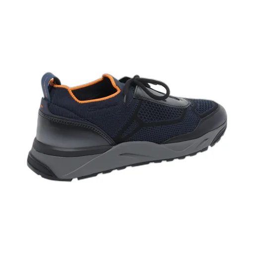 Round Toe Lace-Up Sneakers