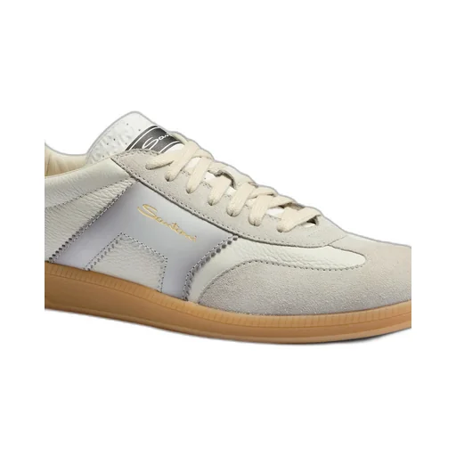 Colourblock Panelled Lace-Up Sneakers