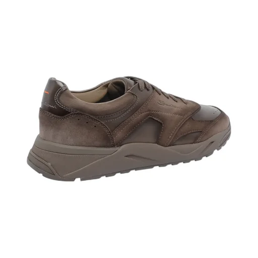 Logo Embossed Lace-Up Sneakers
