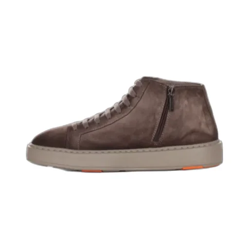High Lace-Up Sneakers