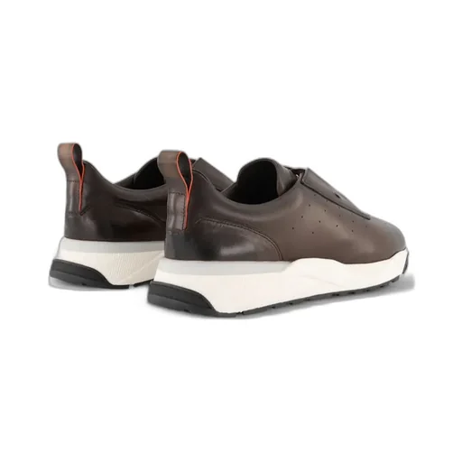 Perforated Low-Top Sneakers
