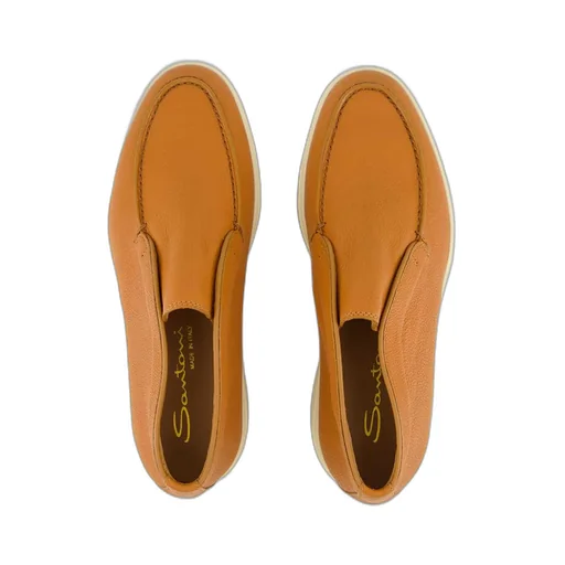 Leather Slip-On Boots
