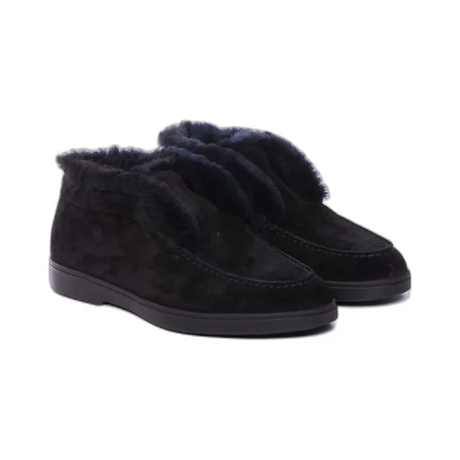 Round-Head Short Boots
