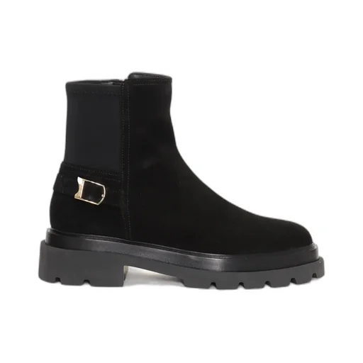 Santoni Buckled Ankle Boots