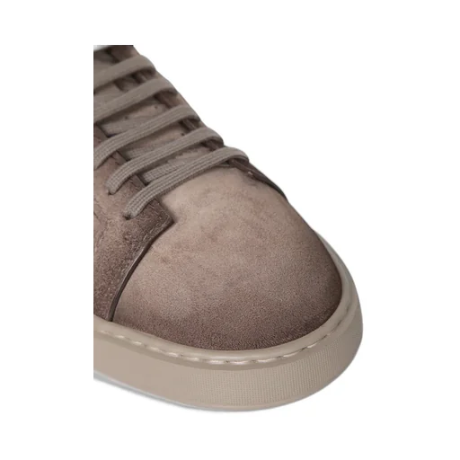 Round Toe Lace-Up Sneakers