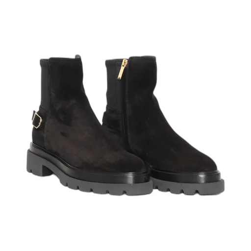 Santoni Buckled Ankle Boots