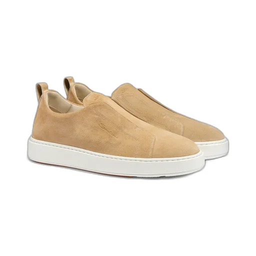Suede Slip-On Sneakers