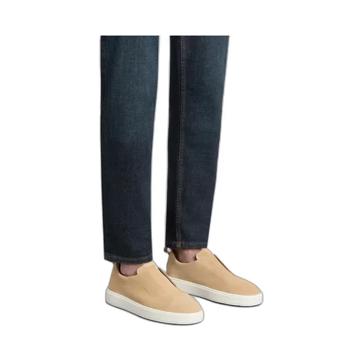 Suede Slip-On Sneakers