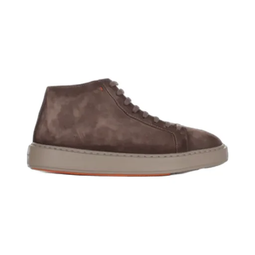 High Lace-Up Sneakers