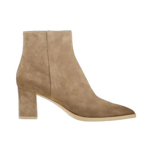 Mid Heel Ankle Boots