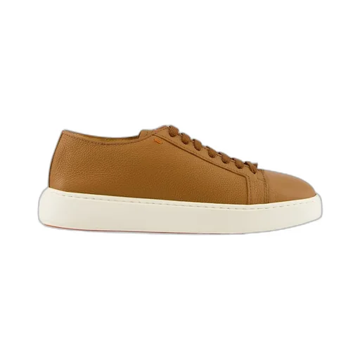 Round Toe Lace-Up Sneakers