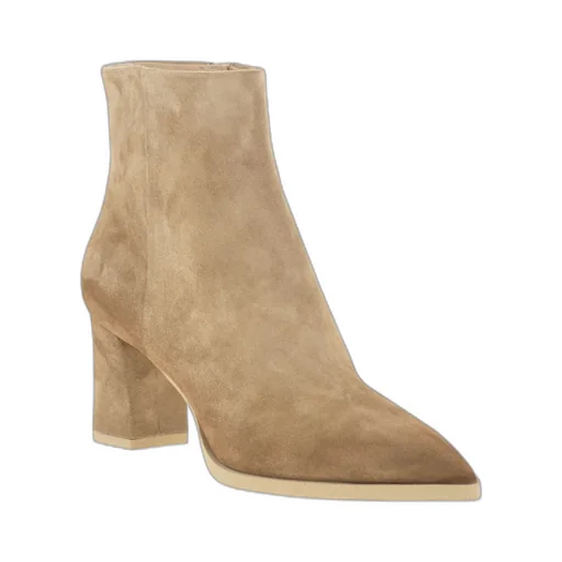 Mid Heel Ankle Boots