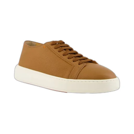 Round Toe Lace-Up Sneakers