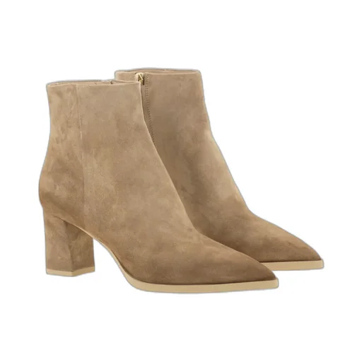 Mid Heel Ankle Boots