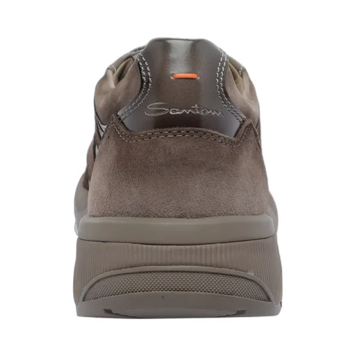 Logo Embossed Lace-Up Sneakers