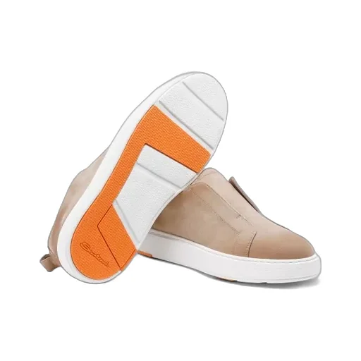 Suede Slip-On Trainers