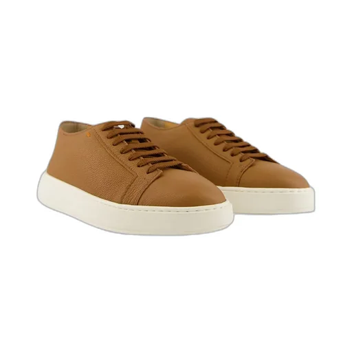 Round Toe Lace-Up Sneakers