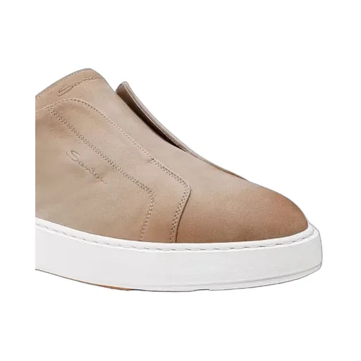 Suede Slip-On Trainers