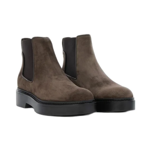Round-Toed Ankle Boots