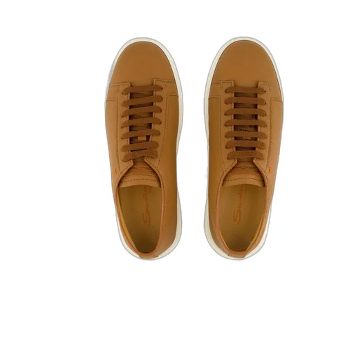 Round Toe Lace-Up Sneakers