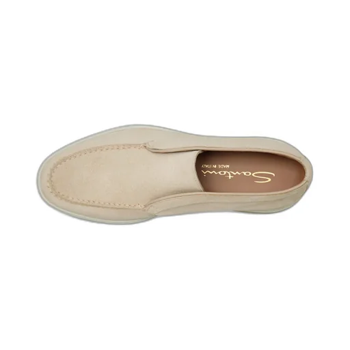 Round-Toe Slip-On Loafers