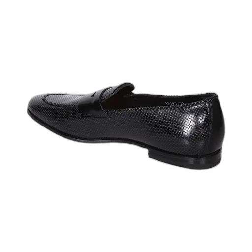 Round-Toe Slip-On Loafers