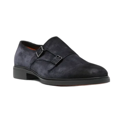 Buckle Detailed Round Toe Loafers