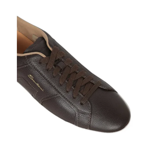 Logo Printed Lace-Up Sneakers