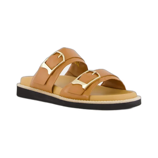 Double-Buckle Sandals