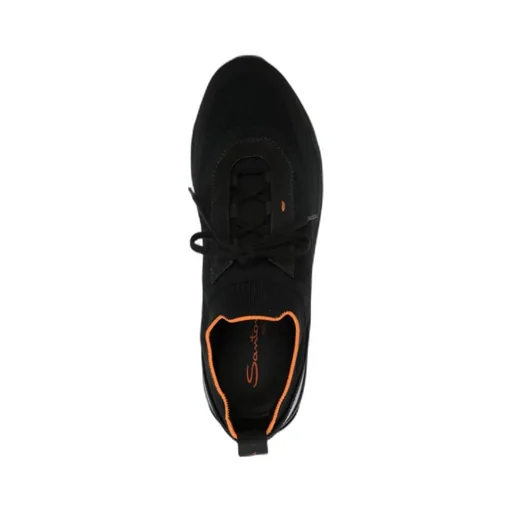 Stretch Lace-Up Sneakers