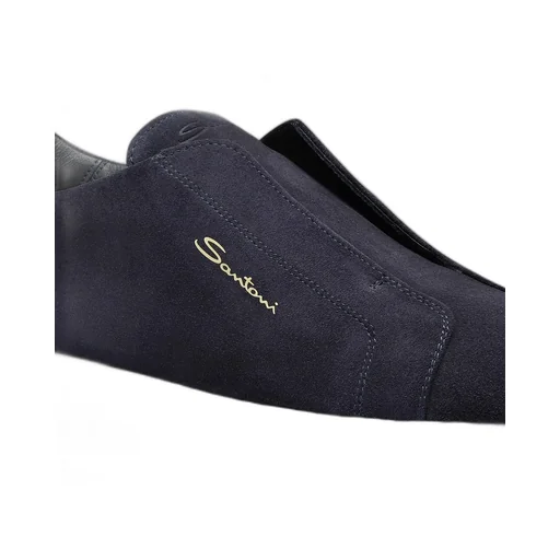 Round-Toe Slip-On Sneakers
