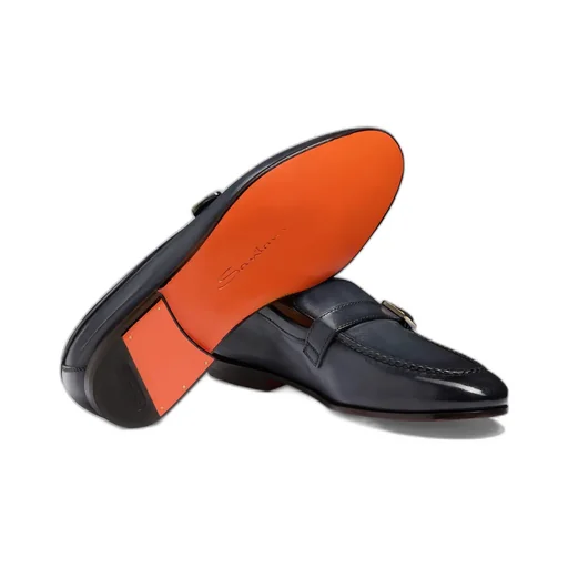 Single-Buckle Loafers