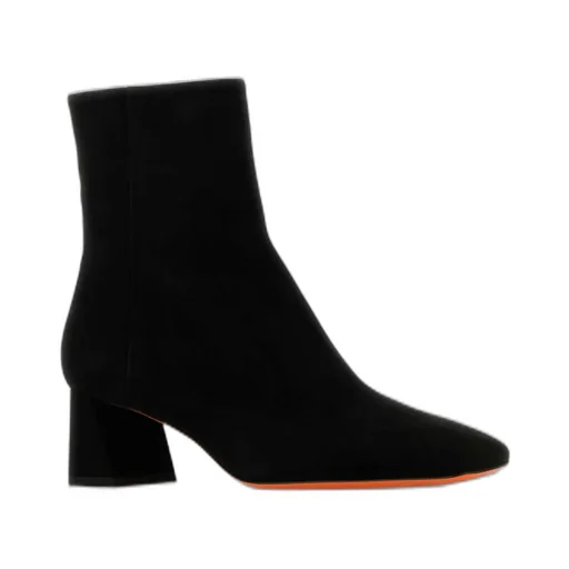 Classic Block Heel Ankle Boots