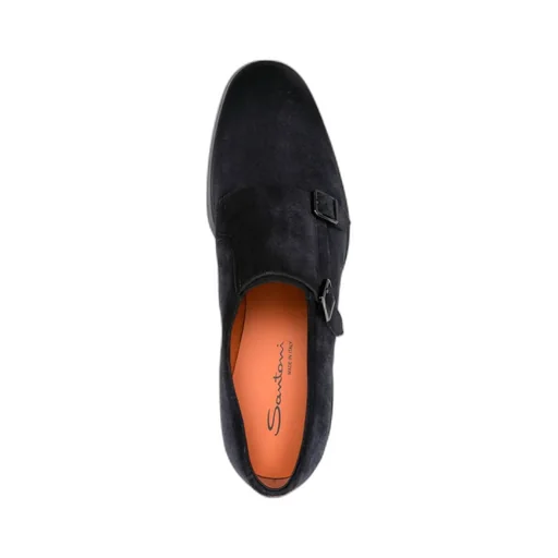 Buckle Detailed Round Toe Loafers