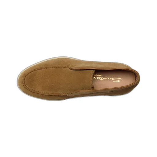 Round-Toe Slip-On Loafers