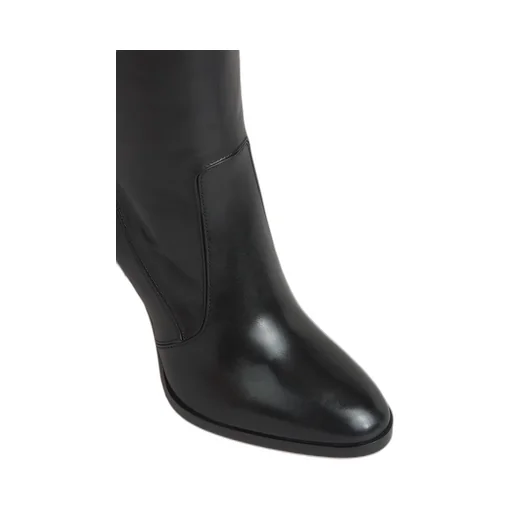 100Mm Leather Boots
