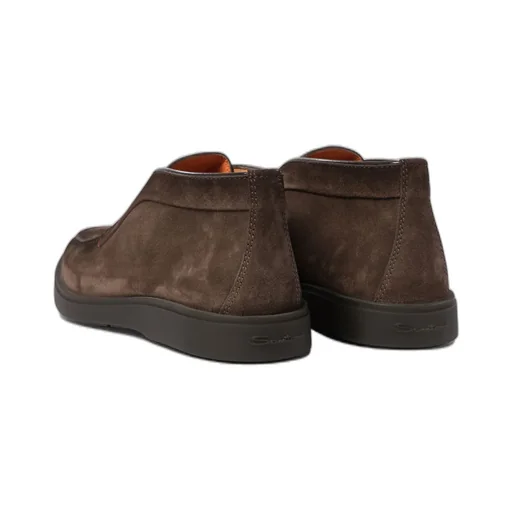 Desert Round-Toe Slip-On Boots