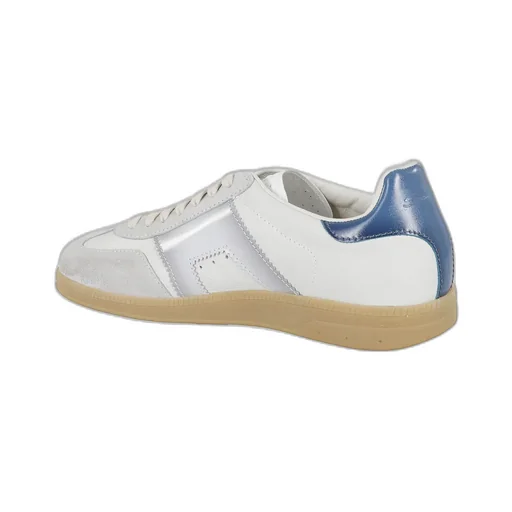 Colourblock Panelled Lace-Up Sneakers