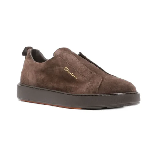 Logo Stamp Slip-On Sneakers
