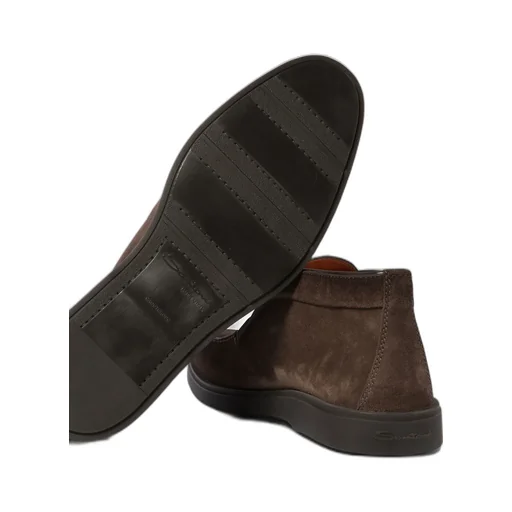 Desert Round-Toe Slip-On Boots
