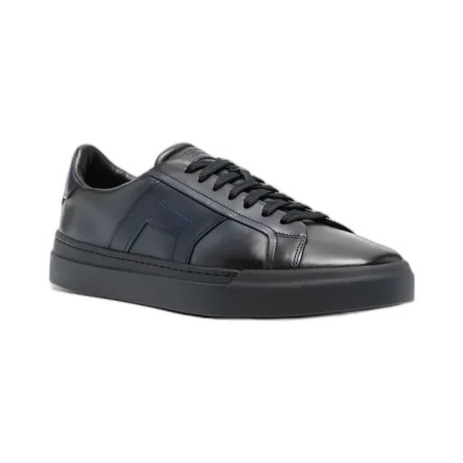 Logo Debossed Almond Toe Sneakers