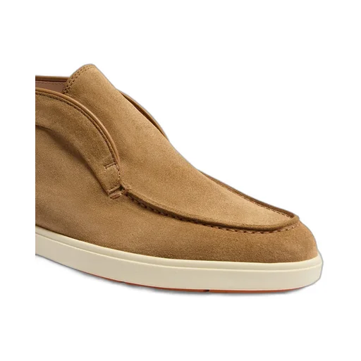 Round-Toe Slip-On Loafers