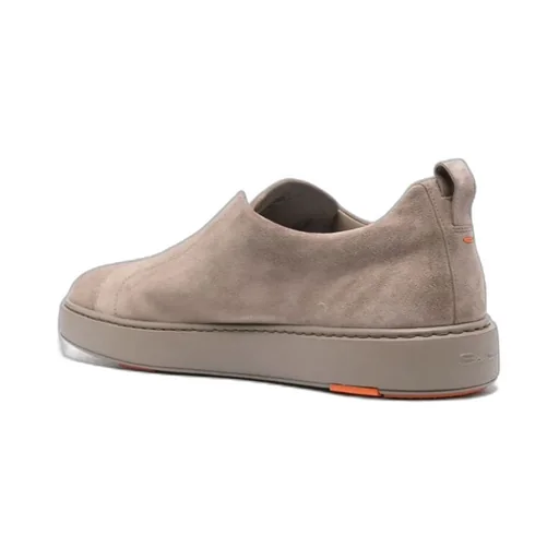 Logo Printed Slip-On Sneakers