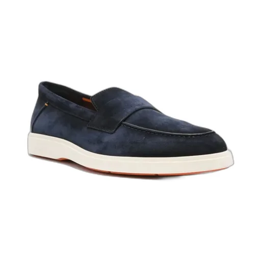 Suede Loafers