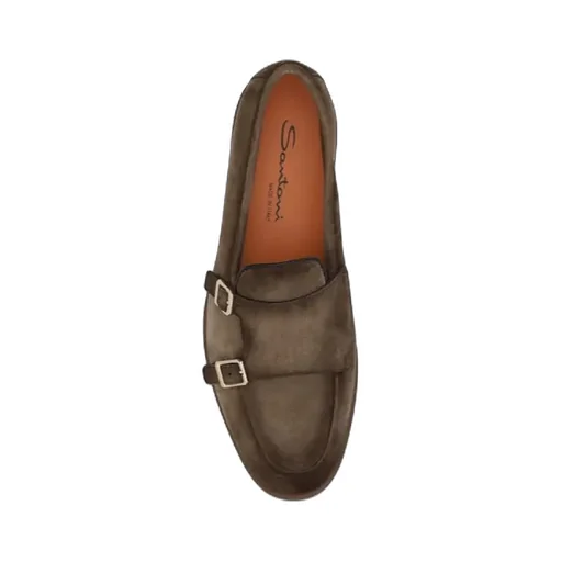Buckle-Strap Monk Shoes