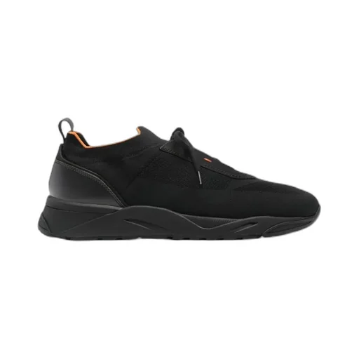 Stretch Lace-Up Sneakers