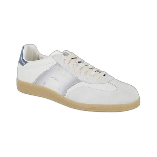 Colourblock Panelled Lace-Up Sneakers