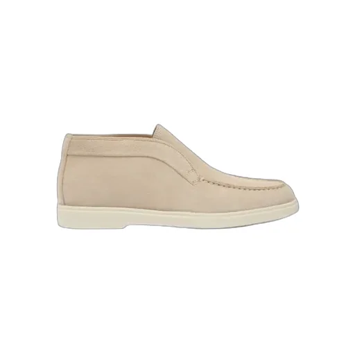 Round-Toe Slip-On Loafers