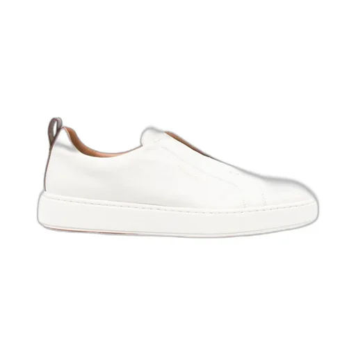 Logo-Printed Almond Toe Sneakers